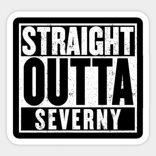 Straight Outta Severny t-shirt Sticker